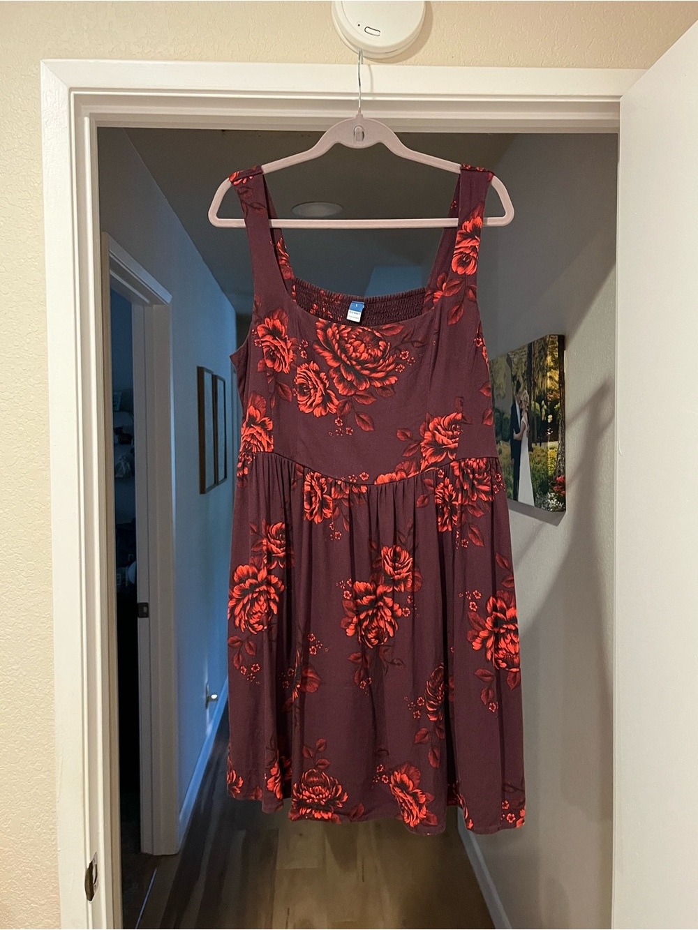 Old Navy Floral Babydoll Dress